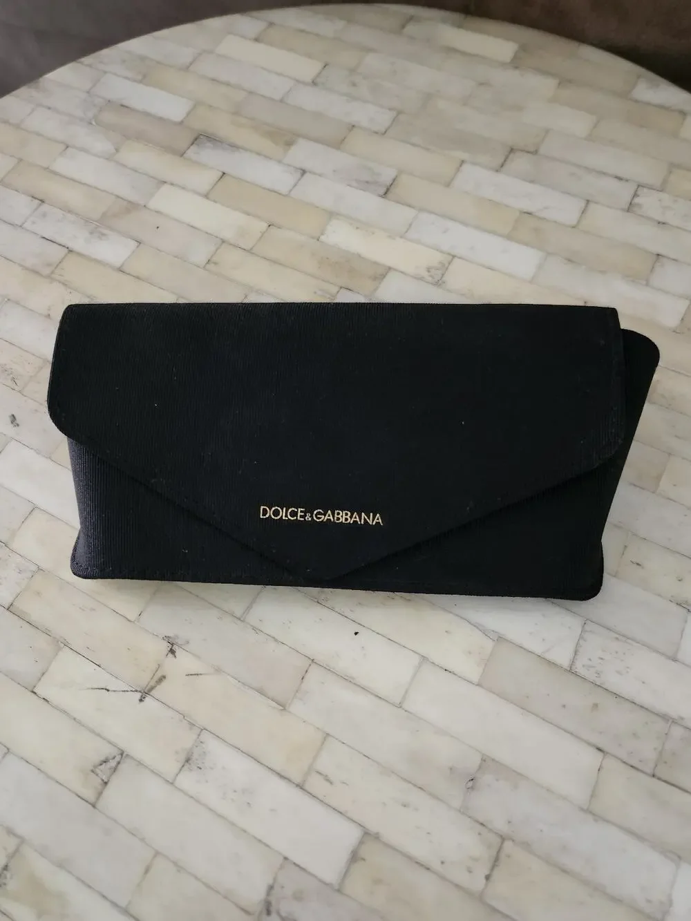 Dolce & Gabbana eyeglasses or sunglasses case EMPTY